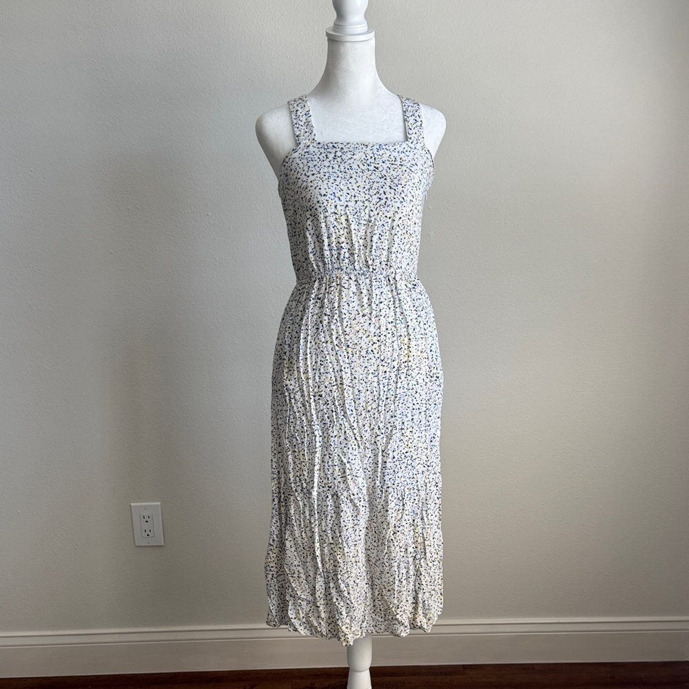 Amazon Essentials White Floral Sundress - Picture 3 of 10
